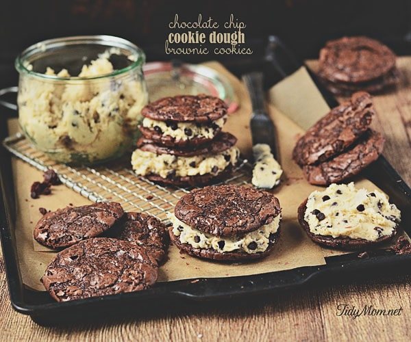Chocolate Chip Cookie Dough Brownie Cookies at cetcu.com