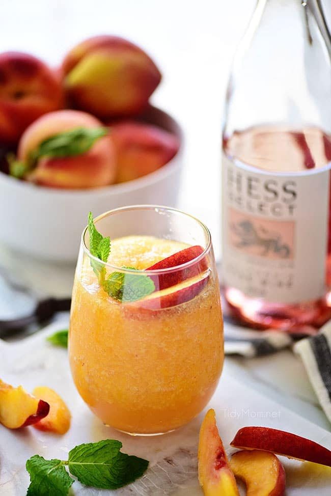 Favorite Peach Frosé Recipe