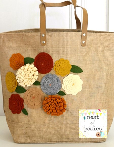 nest of posies bag