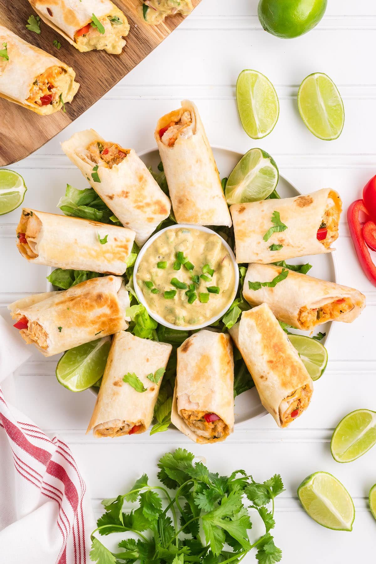 Firecracker Chicken Wraps-Easy Appetizer Recipe