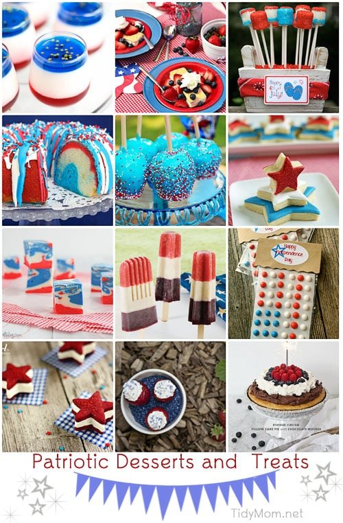 Patriotc Desserts and Treats at cetcu.com