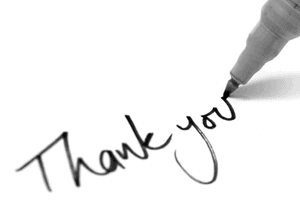 thank you pen