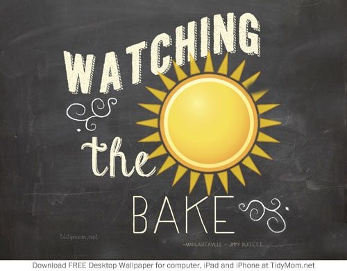 Watching the Sun Bake Summer June Chalkboard Wallpaper Cetcu