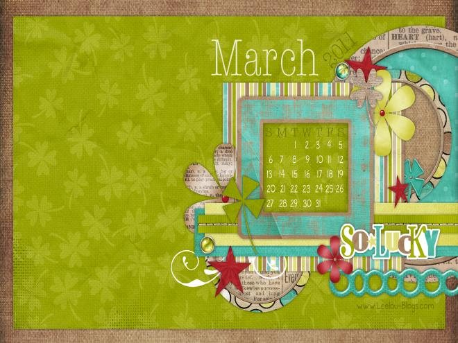 Free March 2011 Desktop Theme