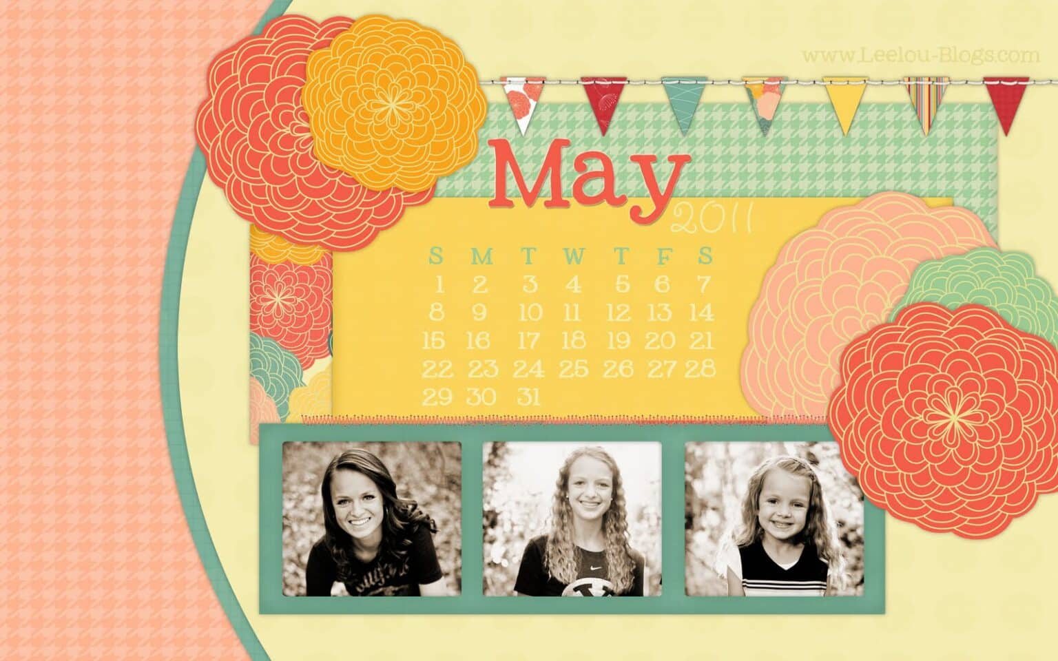 May Desktop Theme photo