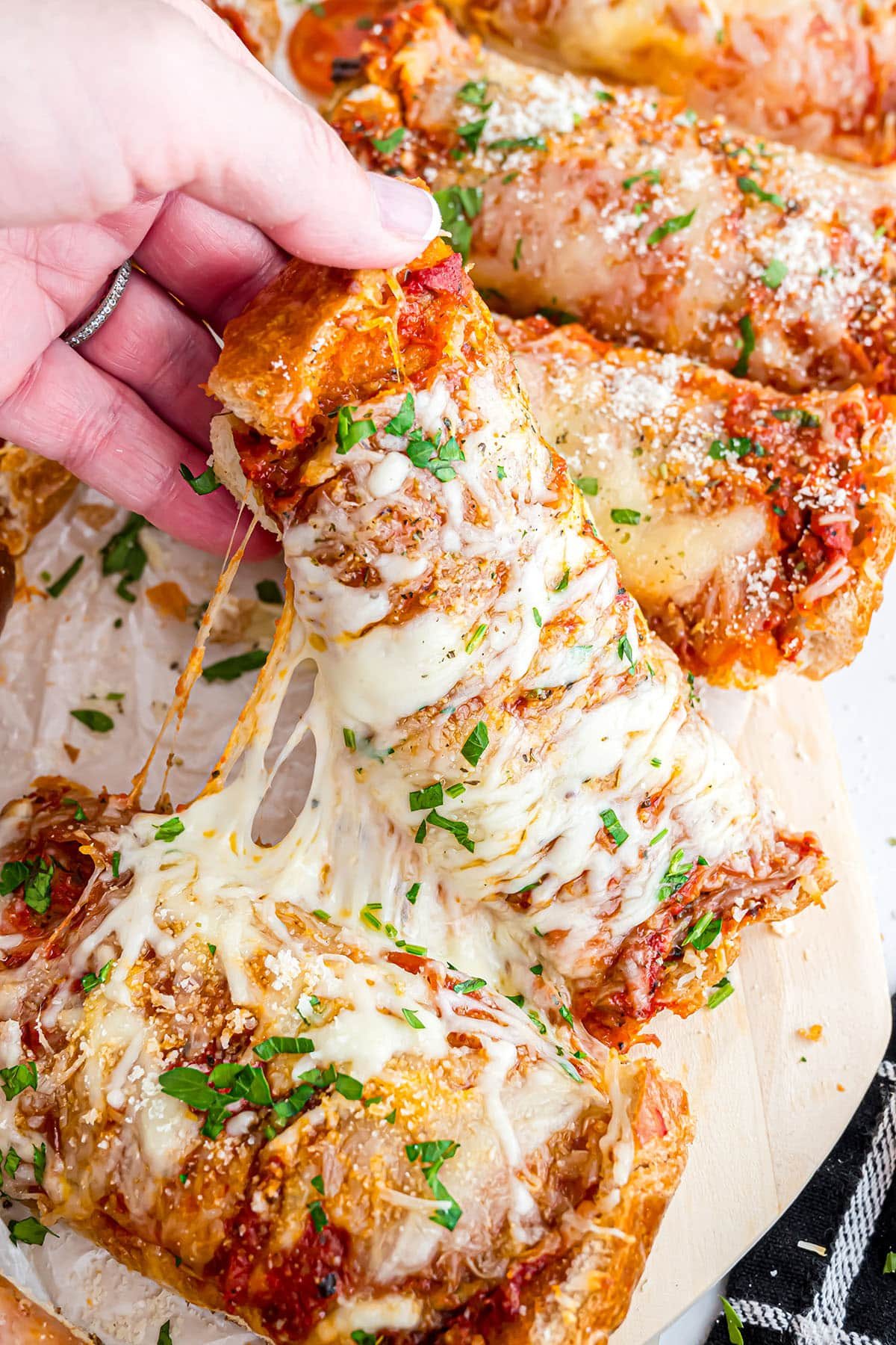 cheesy french bread pizza