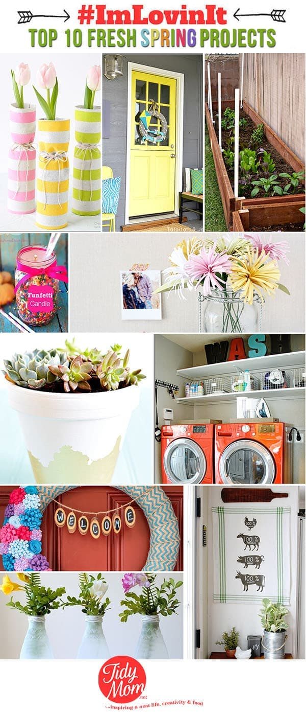 10 FRESH Spring DIY Projects
