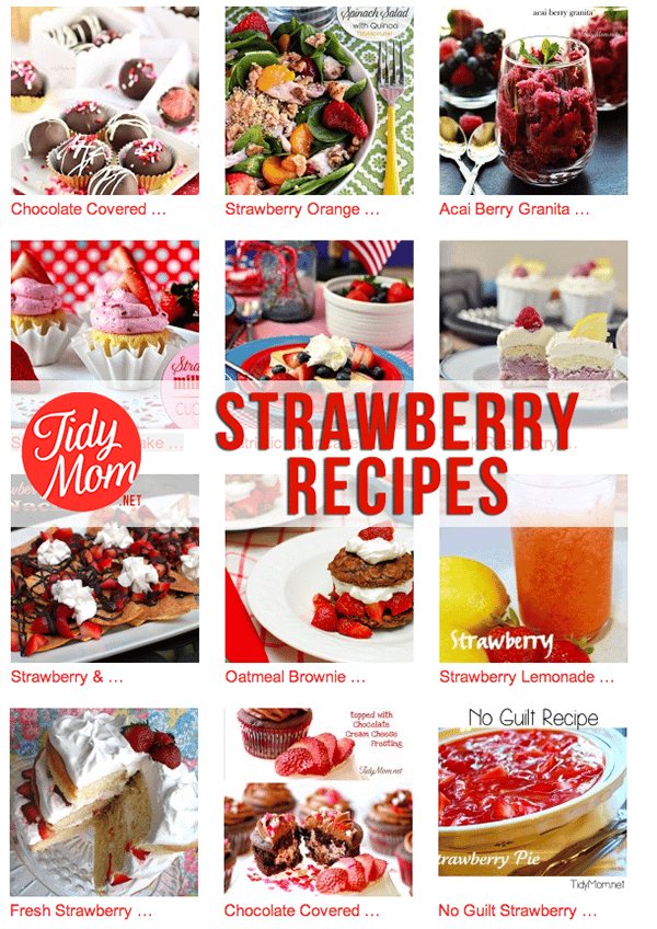 Strawberry Recipes at cetcu.com