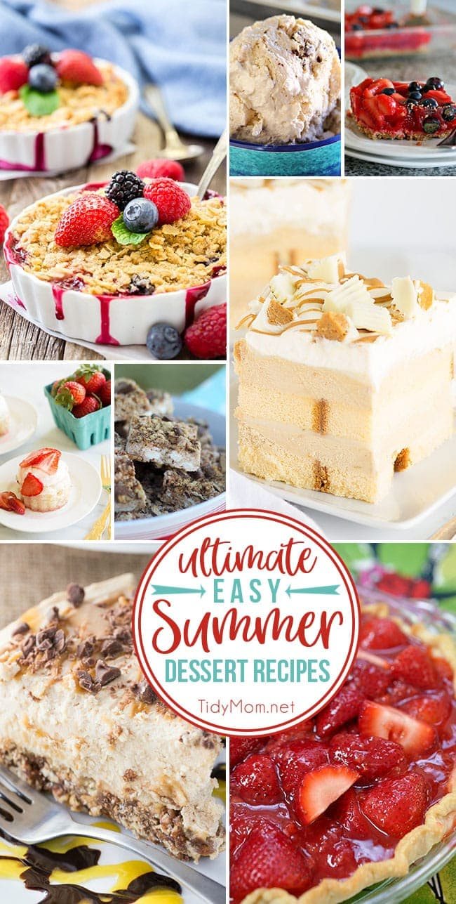 Ultimate Easy Summer Dessert Recipes