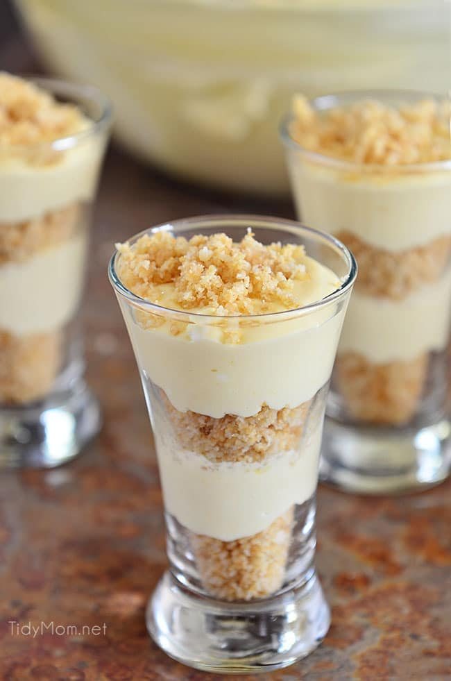 If you are a fan of the ice cream truck classic,orange creamsicles, or dreamsicles, you’re going to love these Creamsicle Pie Shooters. It’s the perfect summer treat. Find the printable recipe at cetcu.com