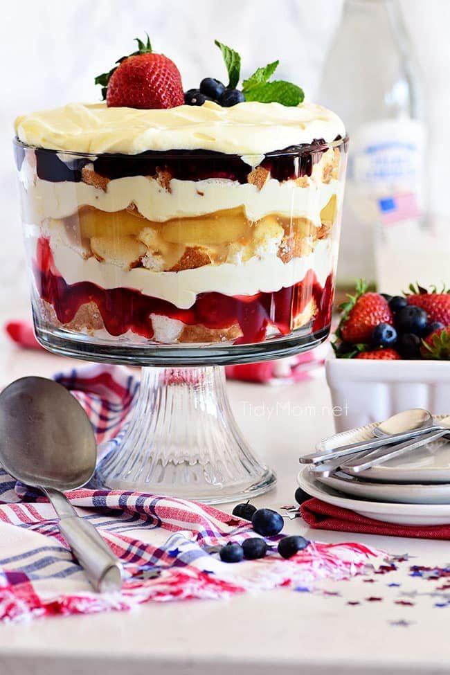 Easy Fruit Trifle