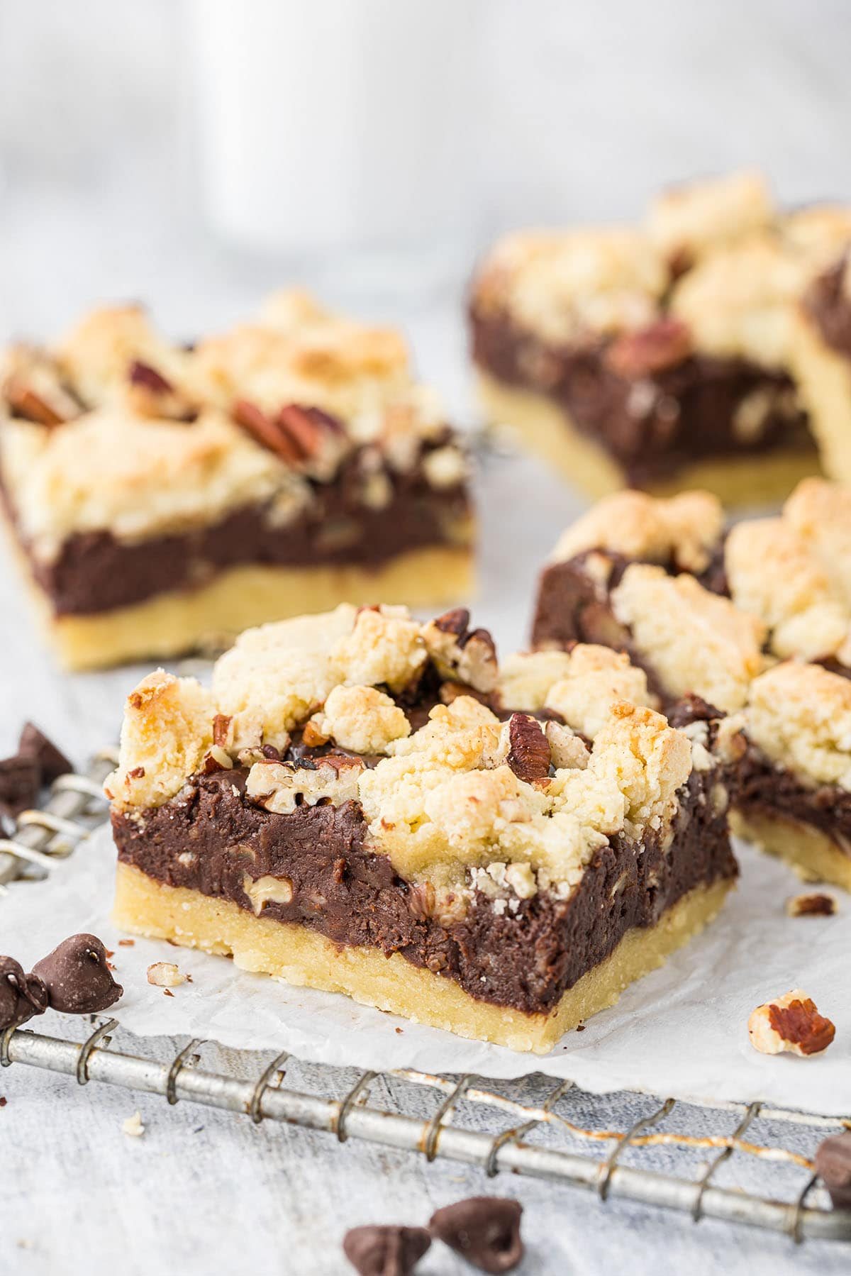 Epic Fudge Nut Bars-Triple Layer Cookie Bar Recipe