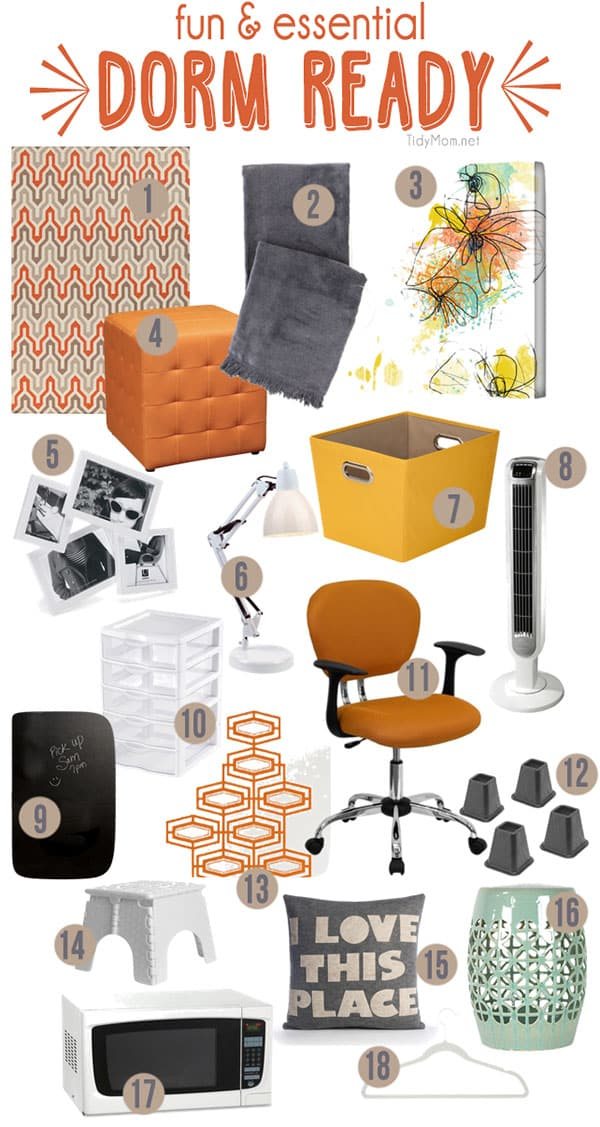 Fun & Essential Items for Dorm Room | $150 Wayfair Giveaway!