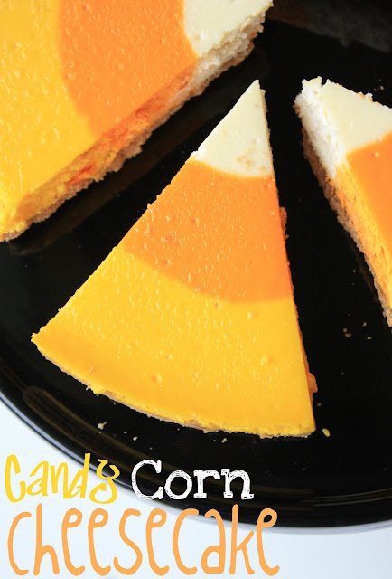 Candy Corn Cheesecake