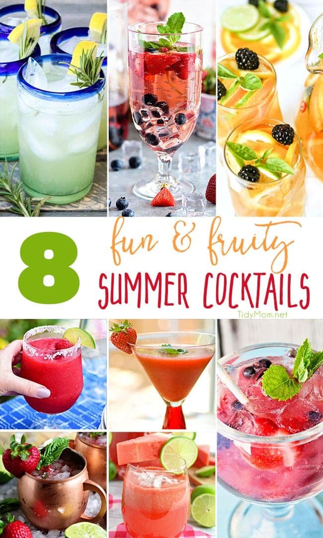 Fun & Fruity Summer Cocktails
