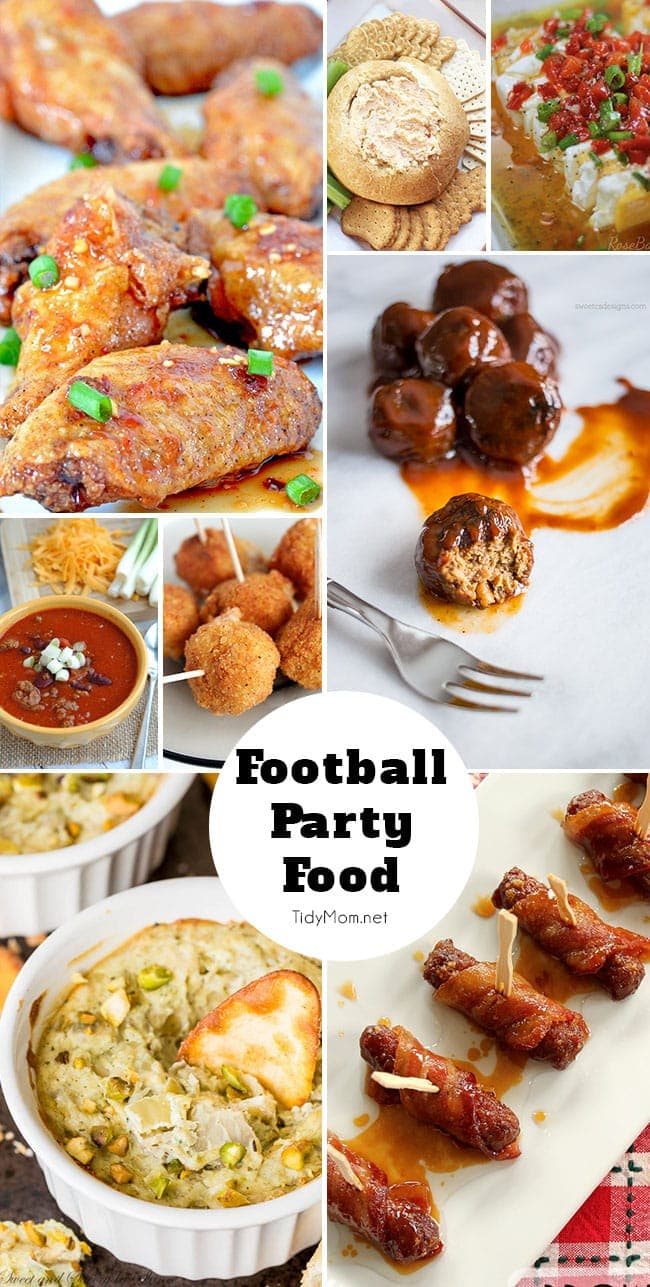 Football Party Food