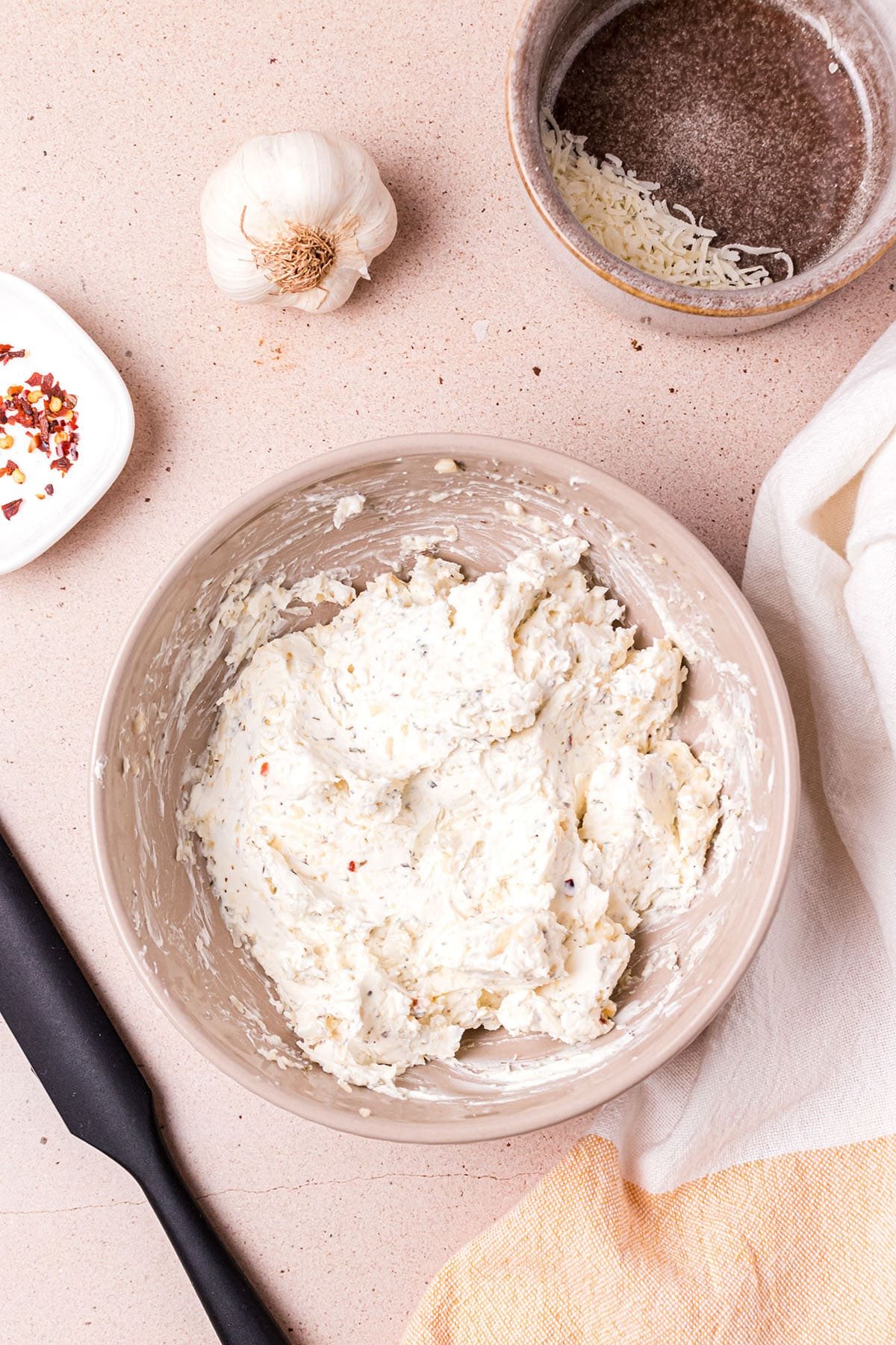 seasoned cream cheese for Garlic Cheese Bread