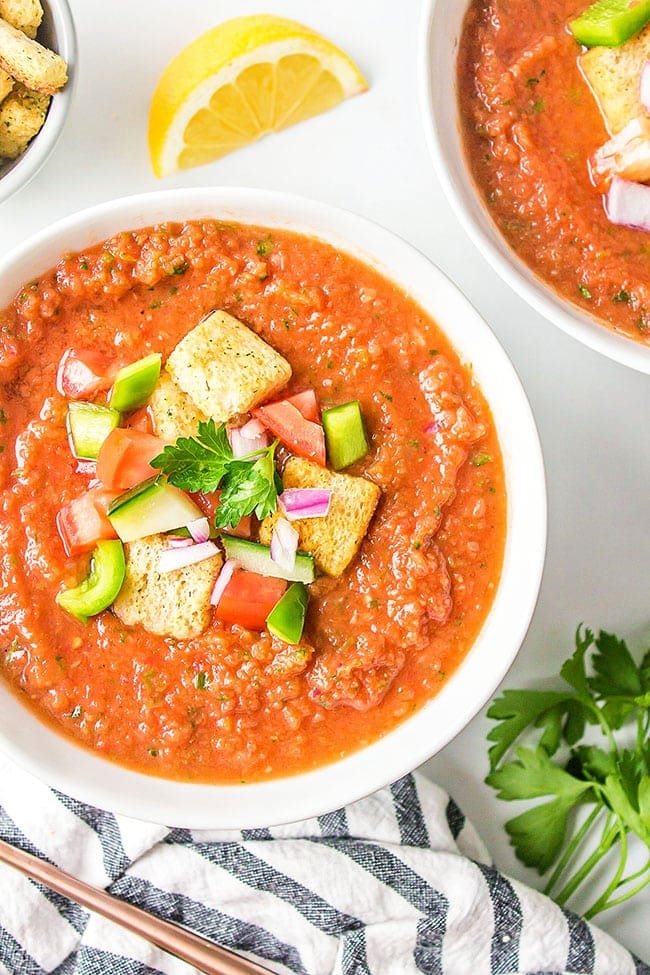 Favorite Gazpacho Recipe : Cold Summer Soup