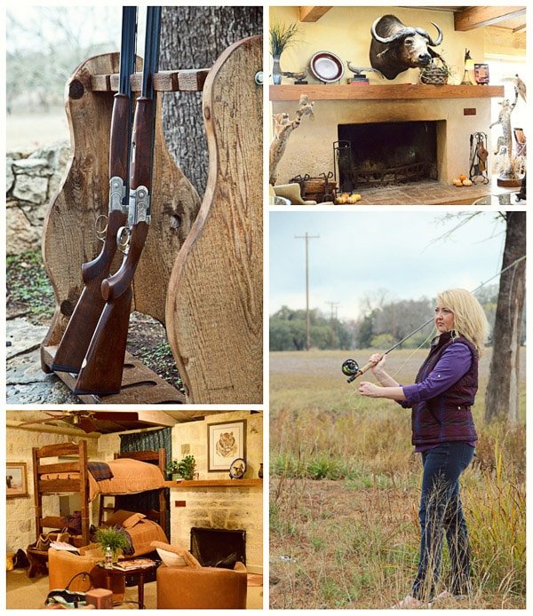 Girl Hunter Guns and Poles