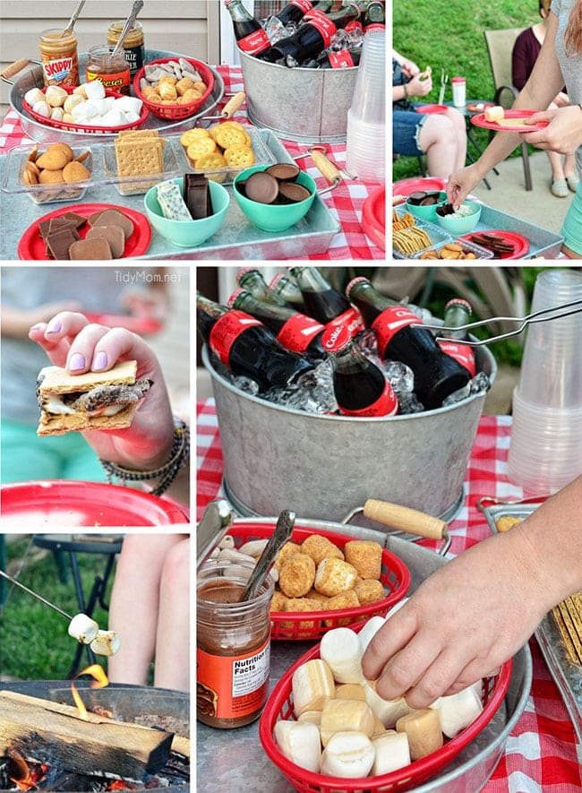 Gourmet S’mores Party