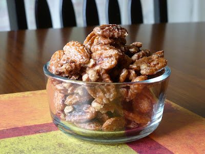 pumpkin pie spiced nuts