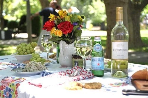 Girlfriend Picnic Lunch