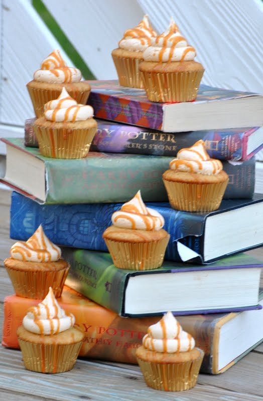 Butterbeer Cupcakes