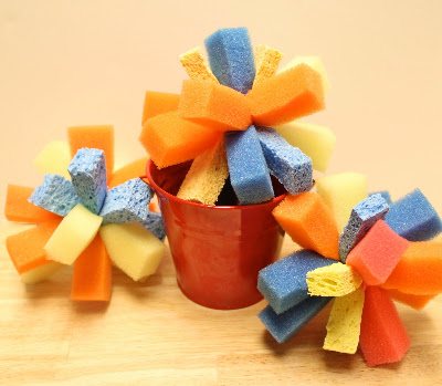 water sponge balls