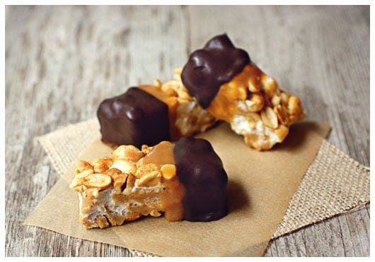 chocolate salted nut bars