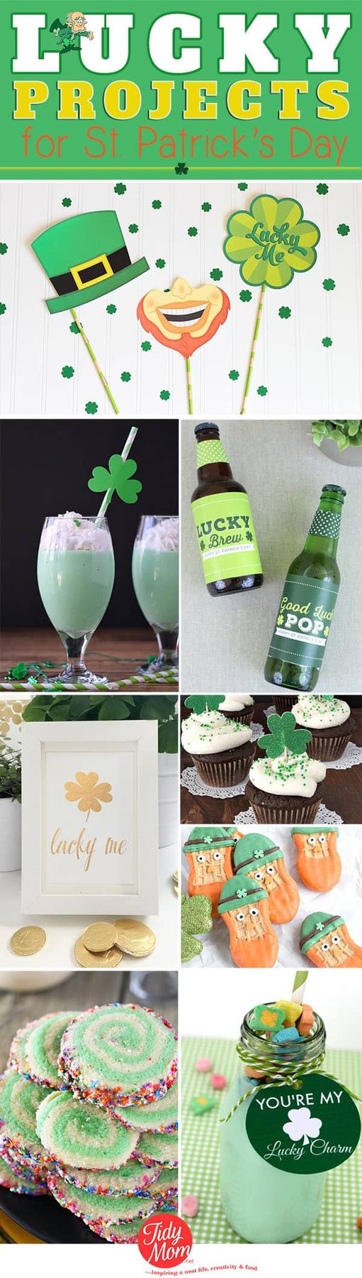 Find a varitety of LUCKY PROJECTS to make for St. Patrick's Day at cetcu.com