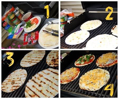 how to grill pizza