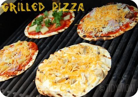 Grilling Pizza
