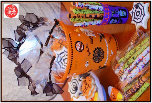 Bucket of Halloween Cookies