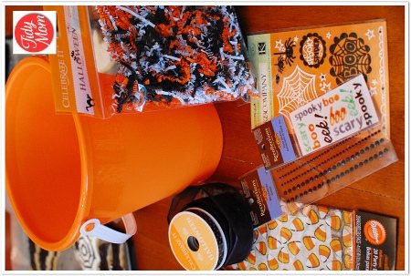 Halloween Bucket of Cookies & Pretzels