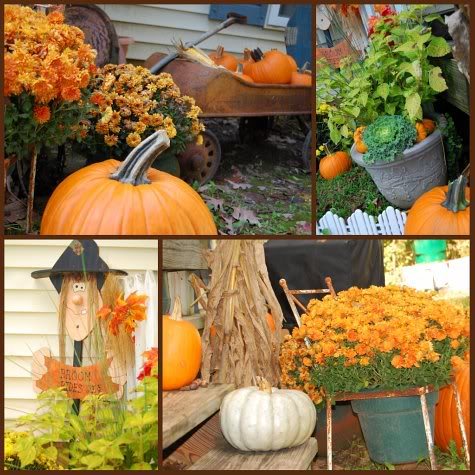 Fall outdoors decor at Cetcu