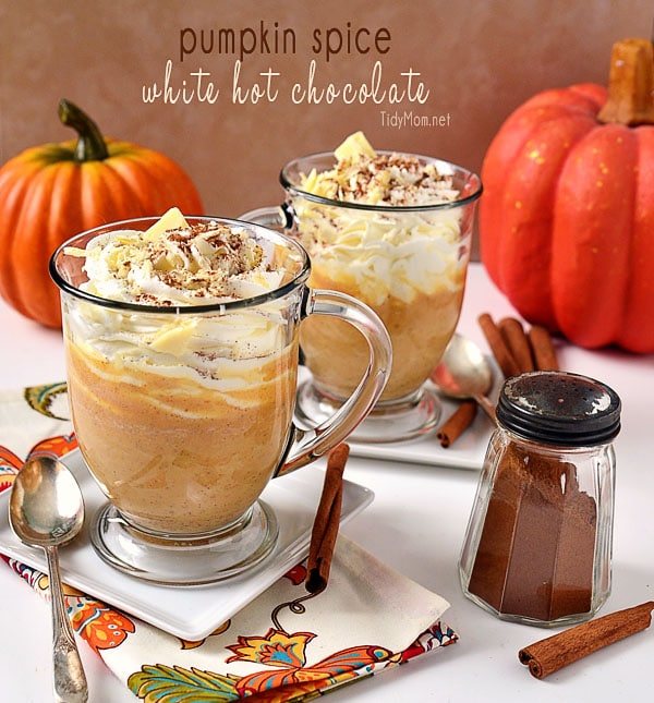 Pumpkin Spice White Hot Chocolate at cetcu.com