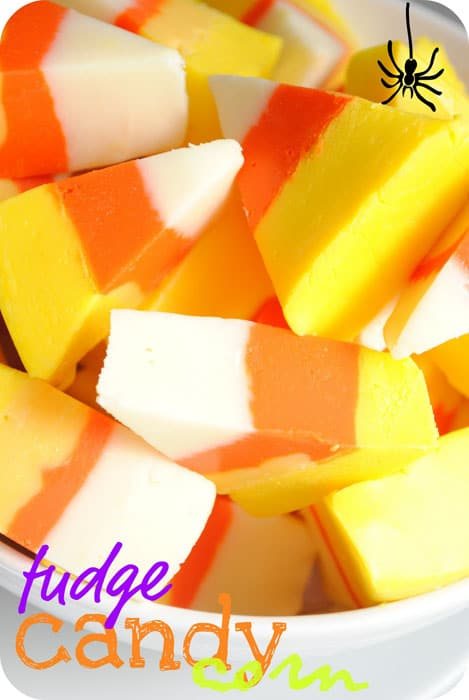 candy corn fudge