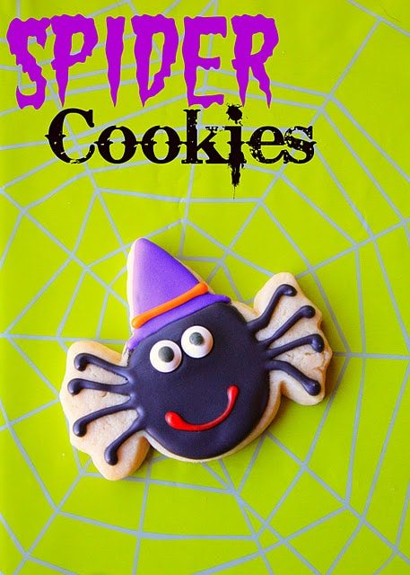 Spider cookies