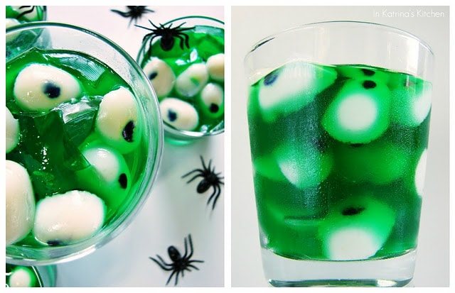 Creepy Peepers Halloween Jell-o