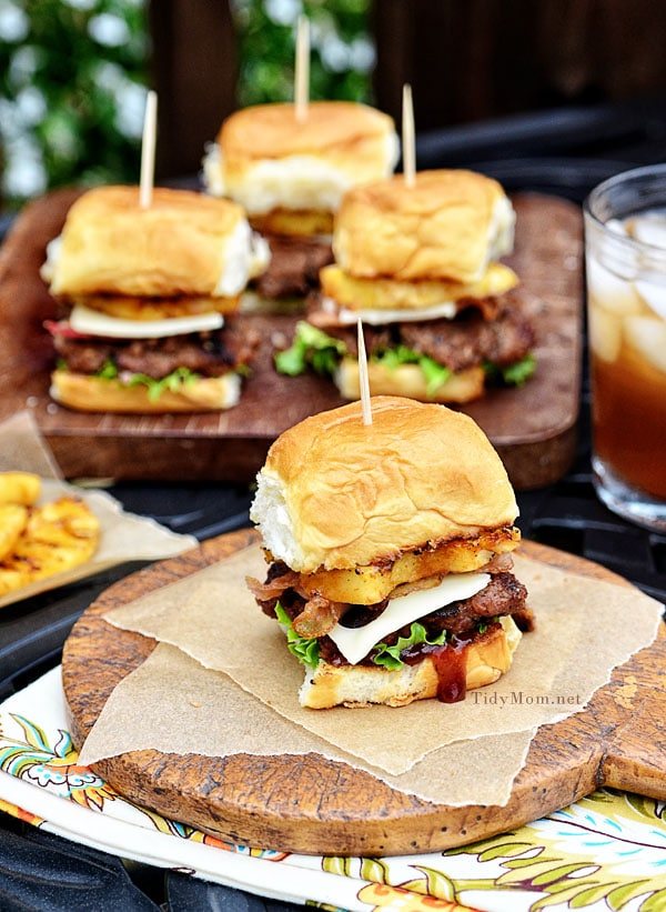 Aloha Burgers - recipe at cetcu.com