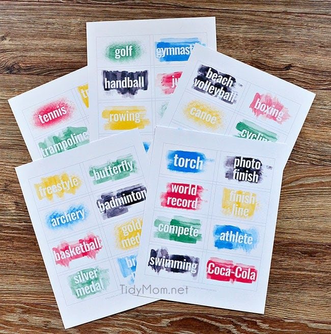 Enjoy watching the Olympics? You'll love this Heads Up! World Athletic Competition printable game. Free download and directions at cetcu.com