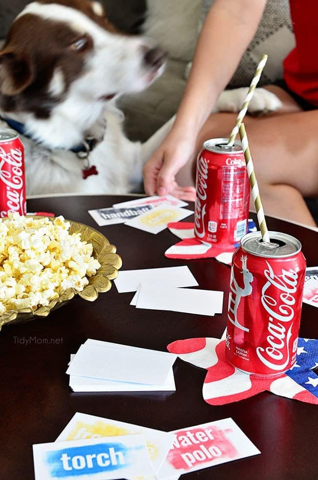 Coca-Cola has been a worldwide sponsor of the Olympic Movement for more than 80 years and this year, they are shining a light on the very things the Olympic Games inspire by celebrating the happy and humorous moments that go beyond the podium. Enjoying an evening with my family laughing, playing and eating....... #ThatsGold Heads Up! World Athletic Competition printable game. Free download at cetcu.com