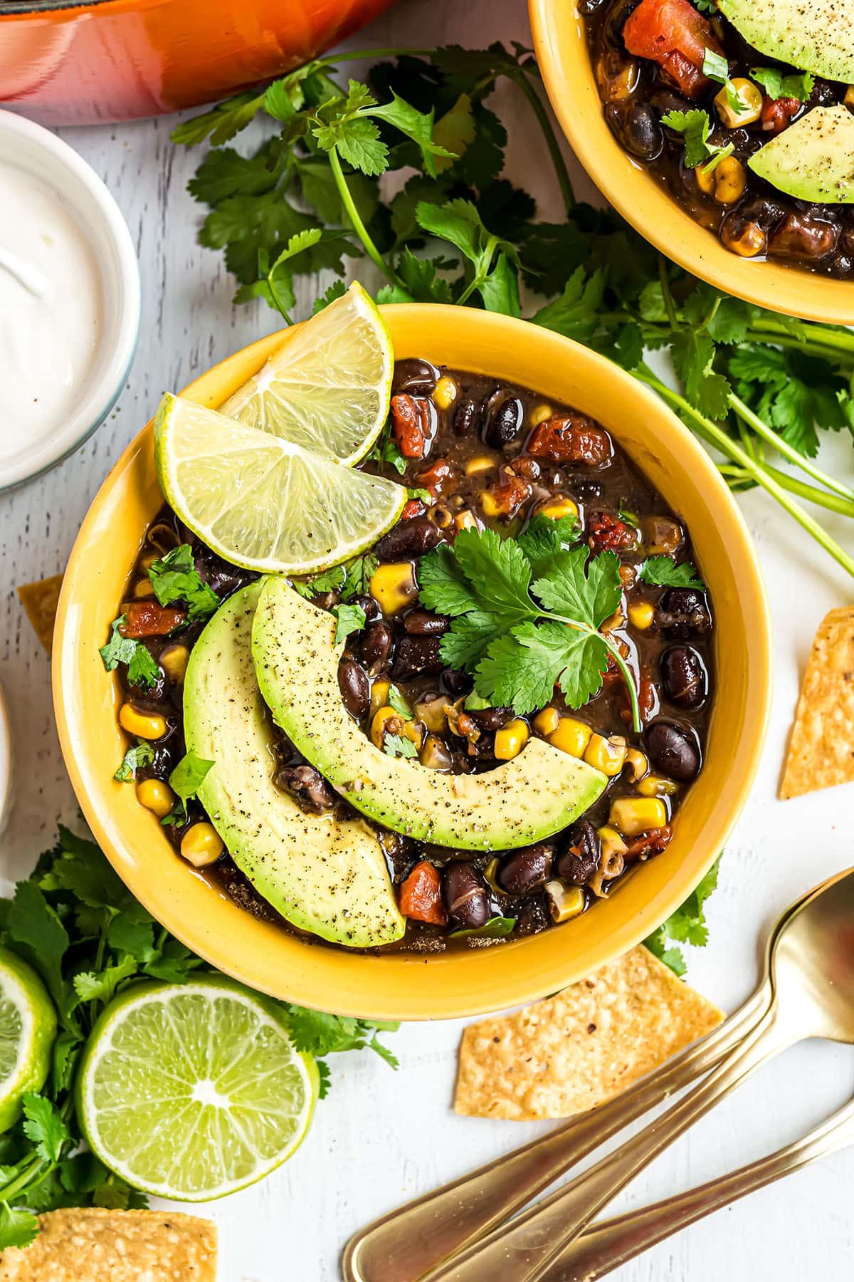 Hearty Southwest Black Bean Soup