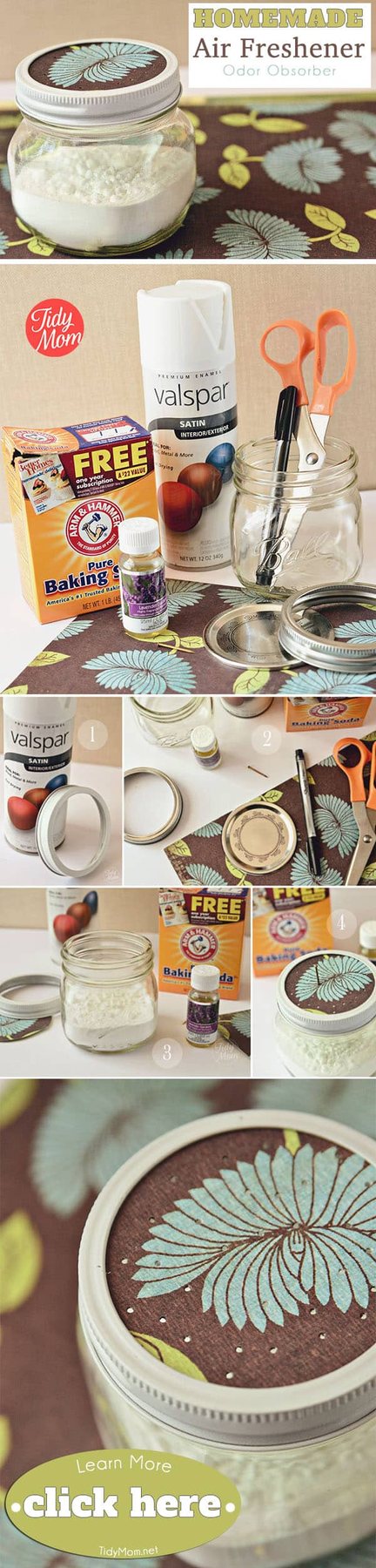 DIY Homemade Air Freshener tutorial at cetcu.com