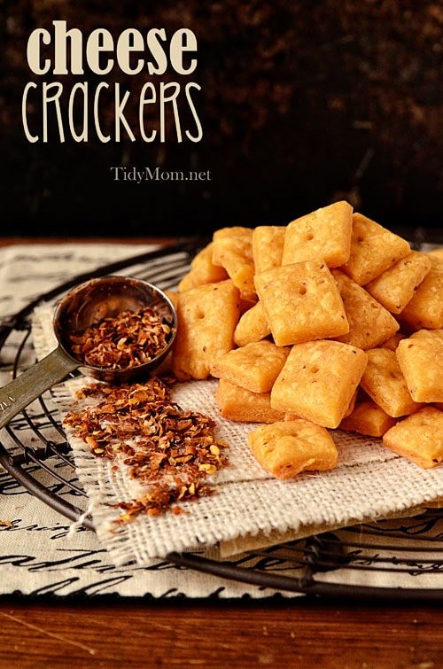 Homemade Cheese Crackers Cetcu