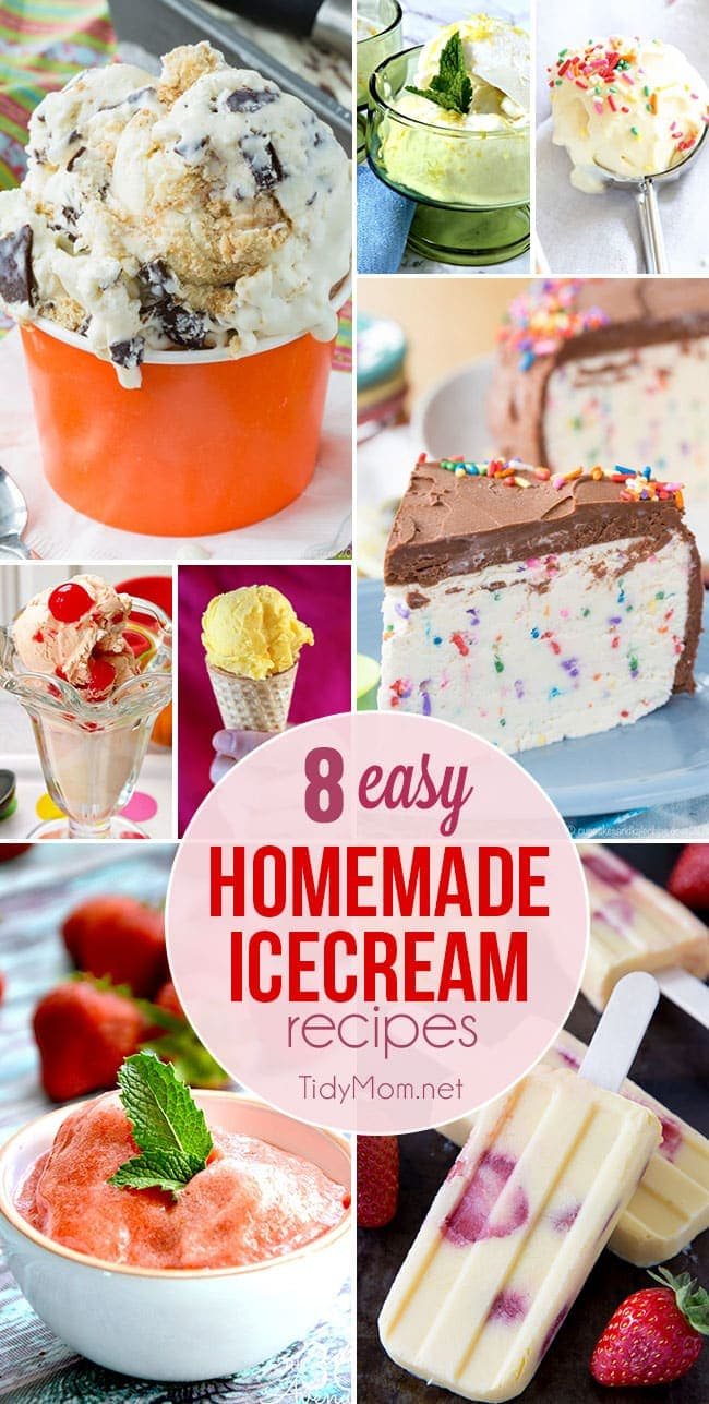 Homemade Ice Cream Recipes