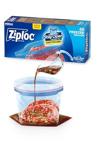 Ziploc Freezer Gallon Bags