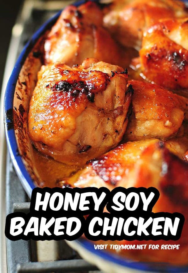 The Easiest Honey Soy Chicken You'll Ever Bake