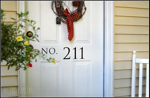 Front Door Makeover | How to Clean a Front Door