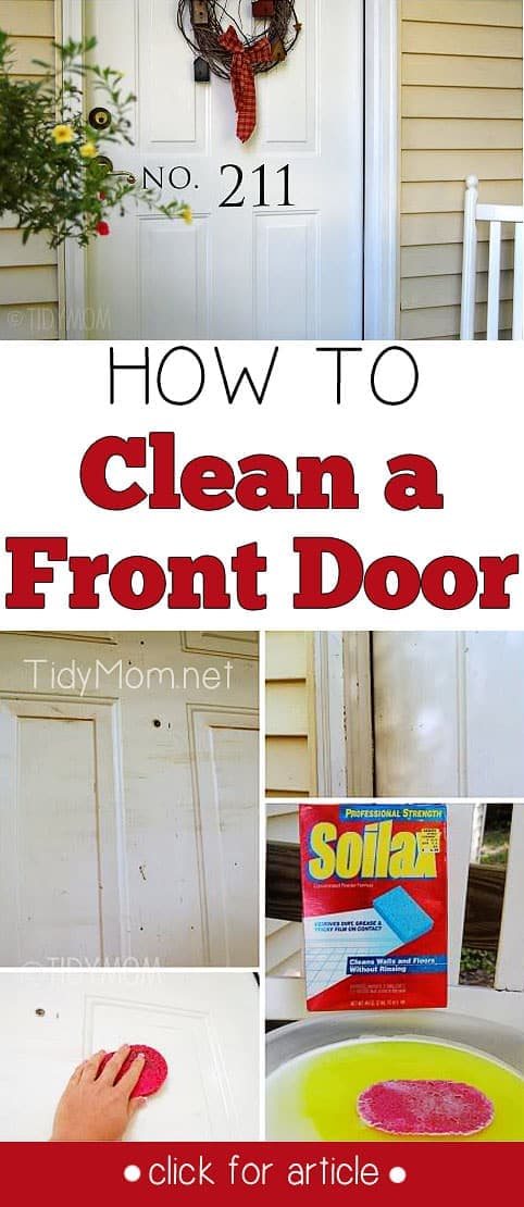 Clean exterior doors invite positive energy and prosperity into the home. Learn How to Clean a Front Door at cetcu.com